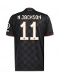 Moški Nogometna dresi replika Bayern Munich Nicolas Jackson #11 Tretji 2025-26 Kratek rokav
